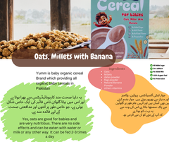 Oats, Millets with Banana Baby Cereal